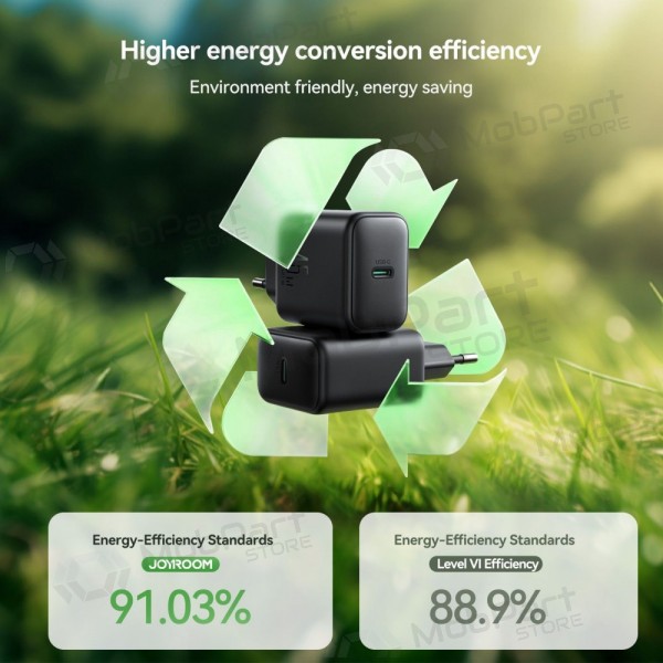Laddare Joyroom JR-TCG13 45W GaN USB-C svart