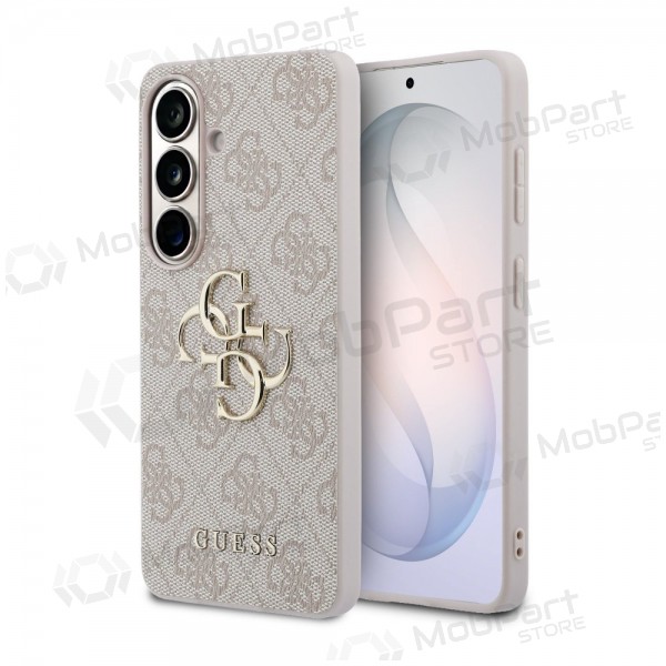 Samsung Galaxy S26 fodral - Guess PU 4G Metal Logo (rosa)