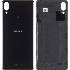 Sony I4312 / I3312 Xperia L3 baksida / batterilucka (svart) (begagnad grade B, original)