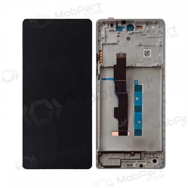 Xiaomi Redmi Note 13 5G skärm (Arctic White) (med ram) (original)