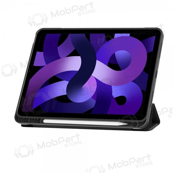 Apple iPad Air (2020, 2022, 2024, 2025, 2026) fodral - Tech-Protect SmartCase Pen Holder (svart)