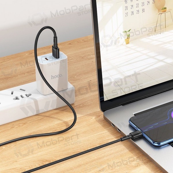 USB kabel Hoco X83 USB-A to MicroUSB 1.0m svart