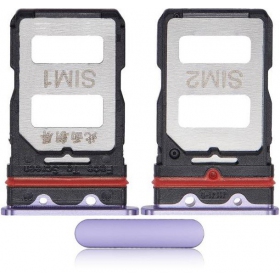 Xiaomi Poco F2 Pro SIM korthållare (purpurinis)