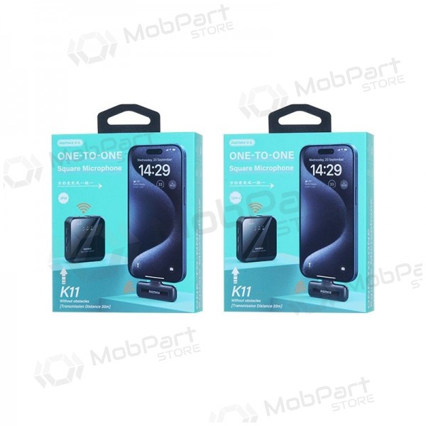 Mikrofon Remax K11 USB-C svart