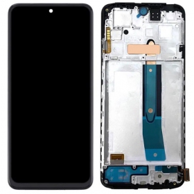 Xiaomi Redmi Note 11S 4G skärm (Graphite Grey) (med ram) (service pack) (original)