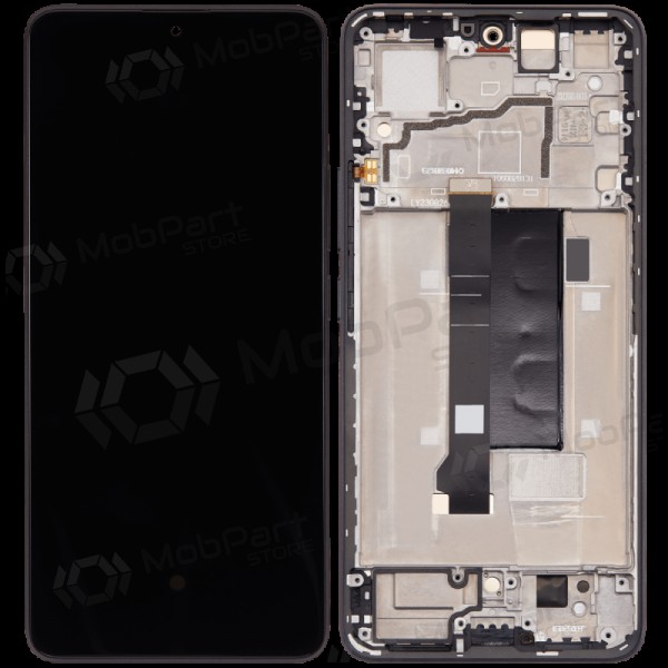 Xiaomi Redmi Note 13 Pro 5G / Poco X6 5G skärm (svart) (med ram) (Premium) Xiaomi Redmi Note 13 Pro 5G / Poco X6 5G skärm (svart) (med ram) (Premium)