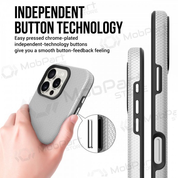 Mobilskal / fodral Perfectionists Triangle Mag Case Apple iPhone 11 silver Mobilskal / fodral Perfectionists Triangle Mag Case Apple iPhone 11 silver