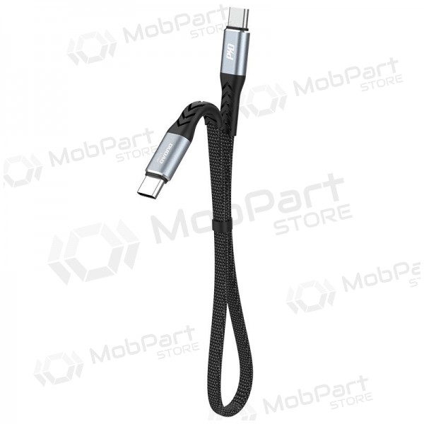 USB-C-kabel Dudao L10C USB-C till USB-C 0.23 m 100 W svart