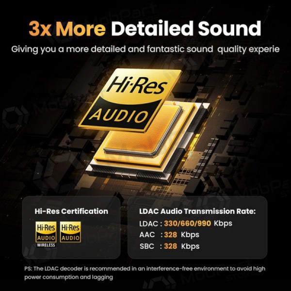 Trådlösa hörlurar Ugreen HiTune H6 Pro Active Noise-Cancelling Earbuds (35873) Trådlösa hörlurar Ugreen HiTune H6 Pro Active Noise-Cancelling Earbuds (35873)