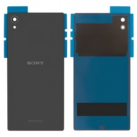 Sony Xperia Z5 E6603 / Z5 E6633 / Z5 E6653 / Z5 E6683 baksida / batterilucka (grå) (grafit svart)