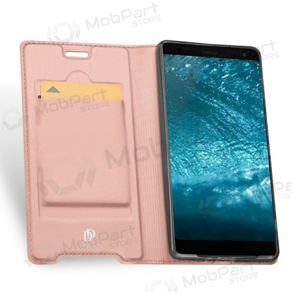 Apple iPhone 11 Pro Max fodral - Dux Ducis Skin Pro (rosa / guld)