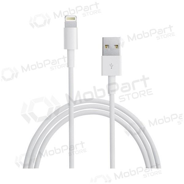 Apple iPhone 5 / 5S / 5C / SE / 6 / 6 Plus / 6S / 6S Plus / 7 / 7 Plus / 8 / 8 Plus / X / XS / XS Max / XR / 11 / 11 Pro / 11 Pro Max (MD818ZM/A) (1M) kabel - Premium