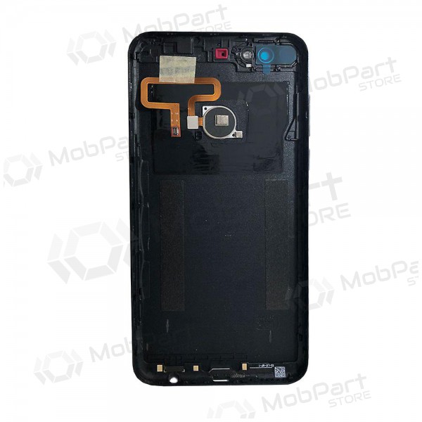 Huawei Y7 Prime 2018 baksida / batterilucka (svart) (begagnad grade B, original)