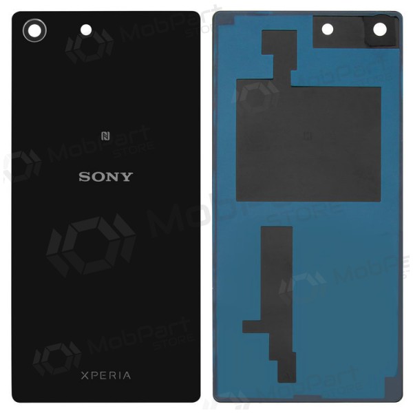 Sony Xperia M5 E5603 / Xperia M5 E5606 / Xperia M5 E5633 Dual baksida / batterilucka (svart)