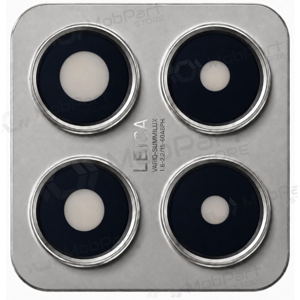 Xiaomi 14T kameraglas med ram (grå)