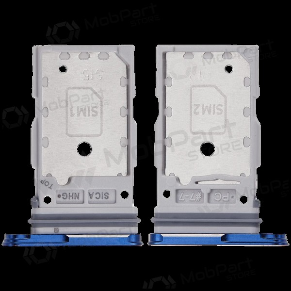 Samsung Galaxy S25, S25+ Dual SIM korthållare (mörkblå) (original)