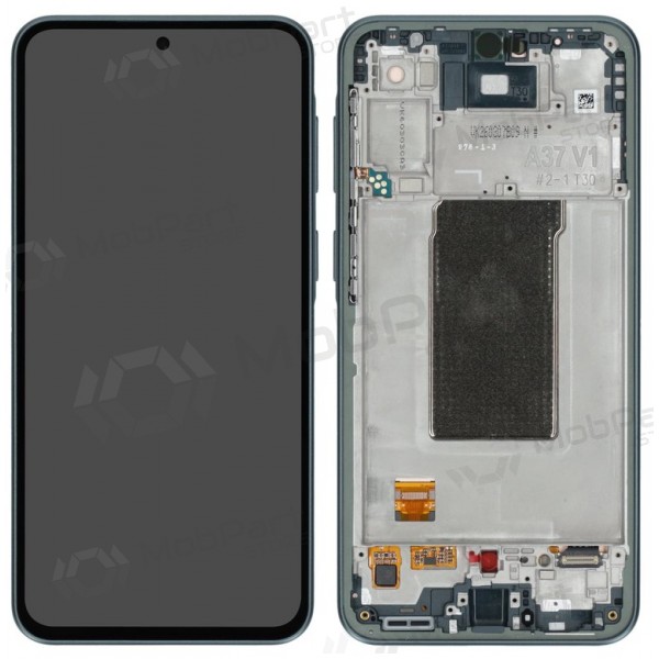 Samsung Galaxy A37 5G skärm (grågrön) (med ram) (original)