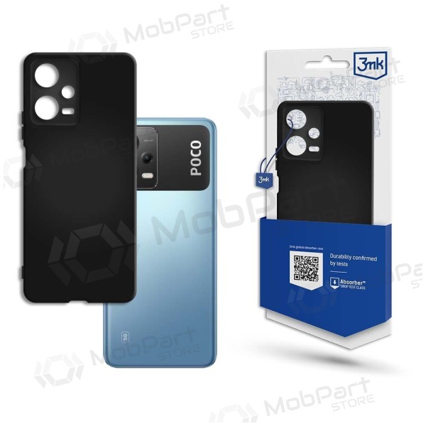 Xiaomi Poco X5 fodral "3MK Matt Case" (svart)