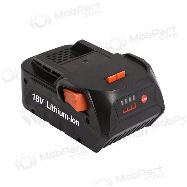 Batteri AEG / RIDGID R840083 18V för verktyg 4Ah Li-ion med laddningsindikator (ersättning)