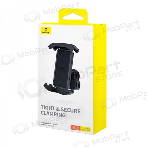 Telefono laikiklis dviračiui Baseus QuickGo Series Bike Phone Mount Cluster svart C40561500113-00