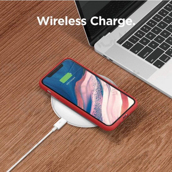 Samsung Galaxy A27 fodral -Liquid Silicone- 1.5mm röd