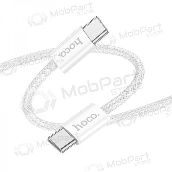 USB kabel Hoco X104 60W USB-C to USB-C 2.0m vit