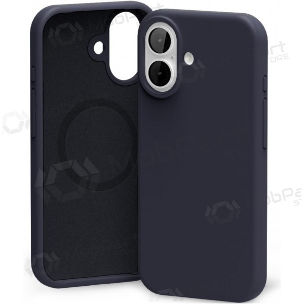 Mobilskal / fodral Mercury Pure Magsafe Silicon Case Apple iPhone 17 mörkblå