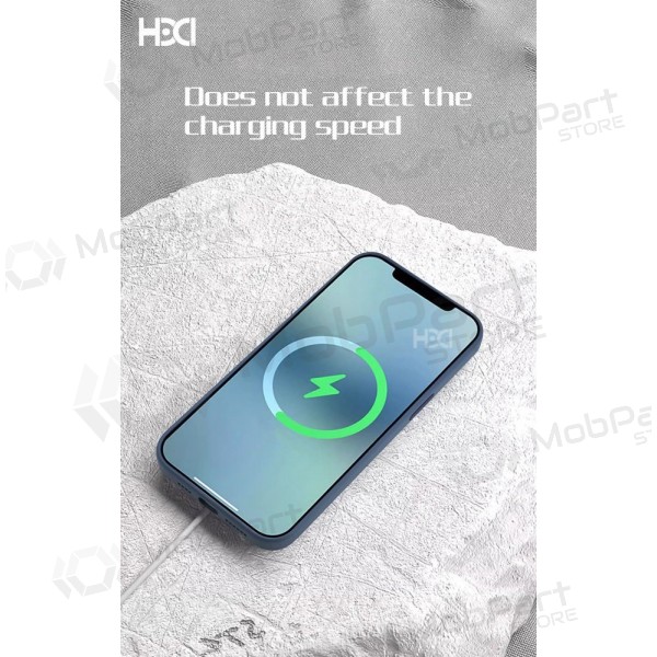 Mobilskal / fodral HDD Silicone MagSafe Case Samsung S918 S23 Ultra 5G tamsiai grå