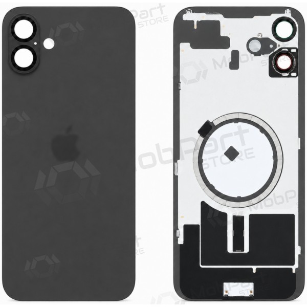 Apple iPhone 16 Plus bakstycke (svart) (Premium)