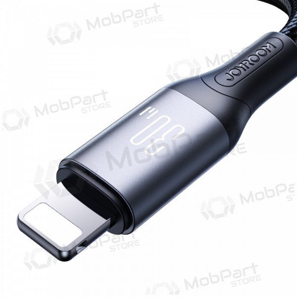 USB kabel Joyroom S-A28 USB-C to Lightning 30W 2.0m svart