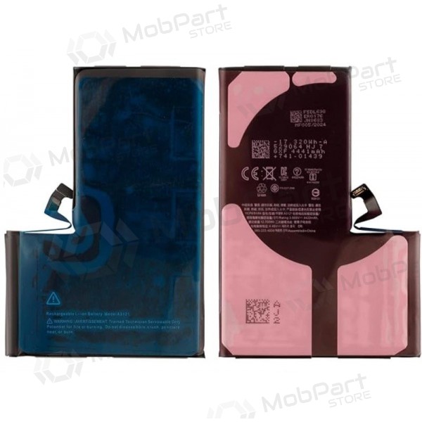 Apple iPhone 15 Pro Max batteri (Premium)