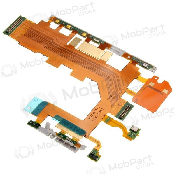 Sony Xperia Z2 D6502 / D6503 / D6543 knappars med flex