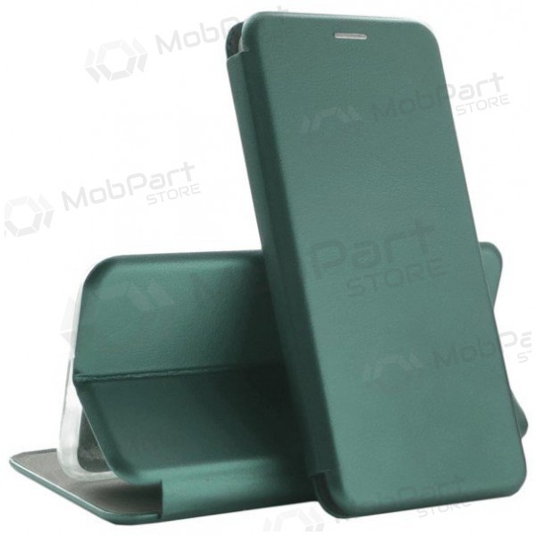 Samsung S906 Galaxy S22 Plus 5G fodral -Book Elegance- (mörkgrön)