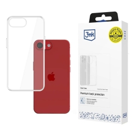 Apple iPhone 16e, 17e fodral -3MK Clear Case- (transparent)