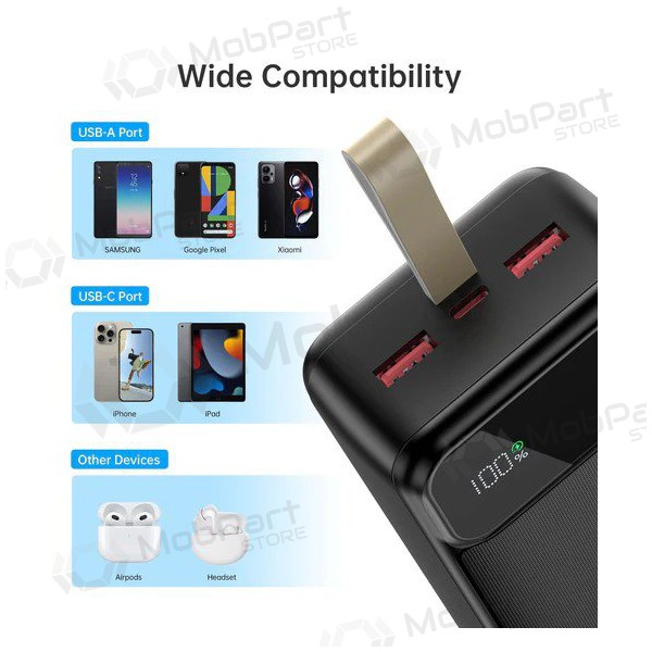 Powerbank Power Bank Choetech B730 22.5W 30000mAh svart