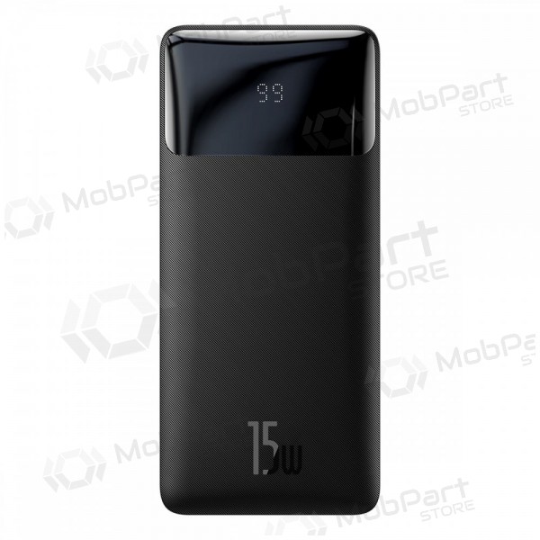 Powerbank Power Bank Baseus Bipow Type-C PD+2xQuick Charge 3.0 15W 10000mAh svart PPBD050001