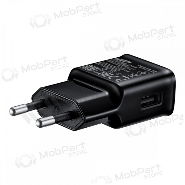 Laddare original Samsung EP-TA200NBE 15W + Type-C kabel svart