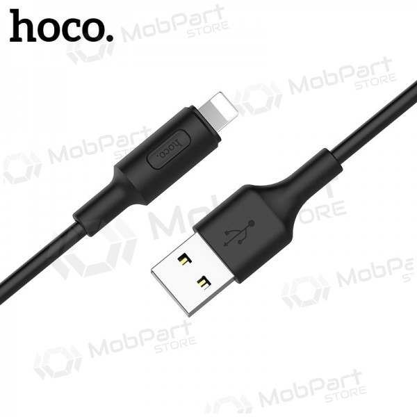 USB kabel HOCO X25 lightning 1.0m (svart)