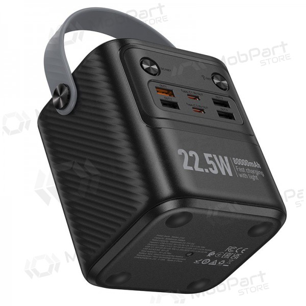 Powerbank Power Bank Hoco J152 22.5W+PD20W 80000mAh svart