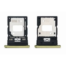 Xiaomi Mi 11 Lite 4G / 5G / 5G NE 2021 SIM-kortshållare (gul)