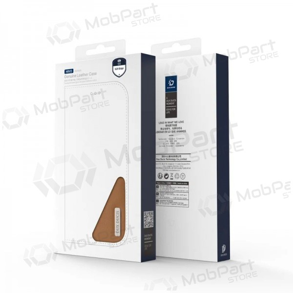 Samsung Galaxy S25 Edge fodral - Dux Ducis Hivo (brun)