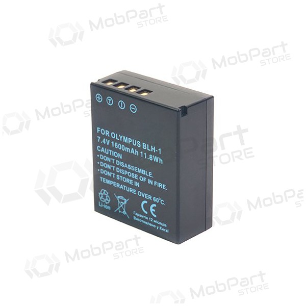 OLYMPUS BLH-1 2250mAh foto batteri / ackumulator OLYMPUS BLH-1 2250mAh foto batteri / ackumulator