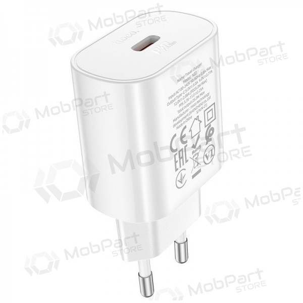 Telefonladdare Hoco N22 25 W USB-C vit