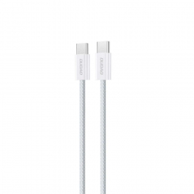 USB-C-kabel Dudao L6C USB-C till USB-C 2 m 60 W vit