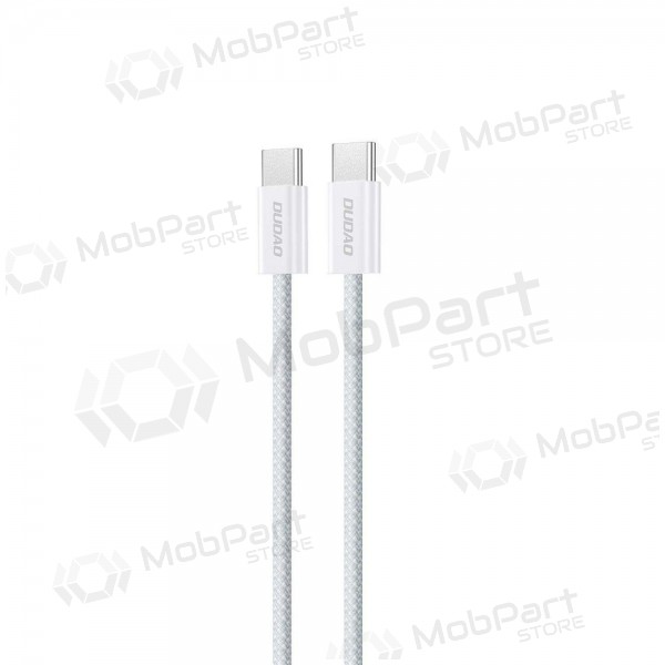 USB-C-kabel Dudao L6C USB-C till USB-C 2 m 60 W vit