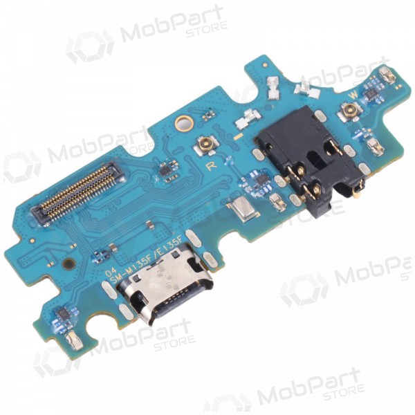 Samsung M135 Galaxy M13 2022 laddarkontakt och mikrofon med flex (service pack) (original) Samsung M135 Galaxy M13 2022 laddarkontakt och mikrofon med flex (service pack) (original)