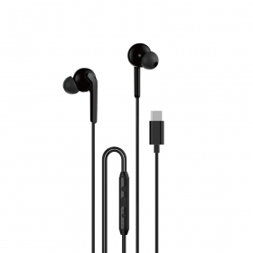 USB-C hörlurar Dudao X3C+ svarta