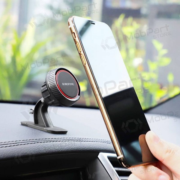 Automobilinis Universell telefono laikiklis Borofone BH13 Journey, tvirtinamas ant prietaisų skydelio, magnetinis