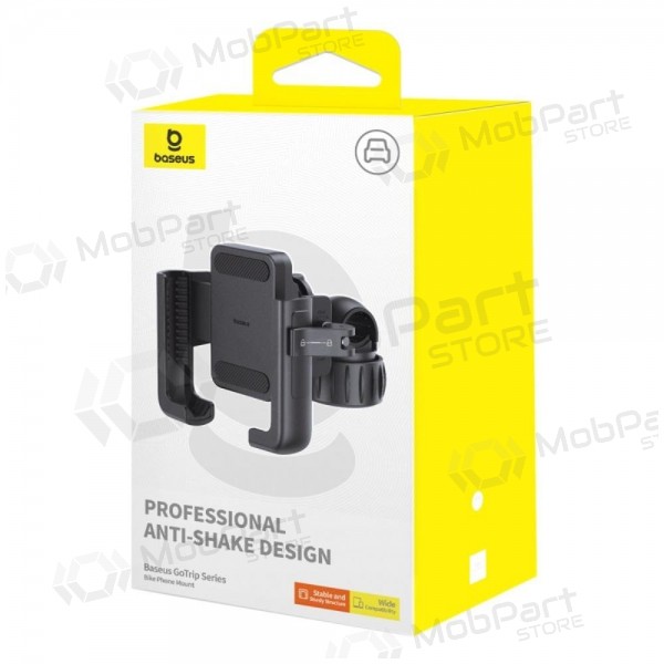 Telefono laikiklis dviračiui Baseus GoTrip Series Bike Phone Mount Cluster svart C40572301111-00