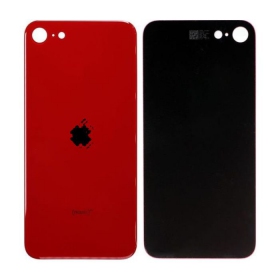 Apple iPhone SE 2020 / SE 2022 baksida / batterilucka (röd) (bigger hole for camera)